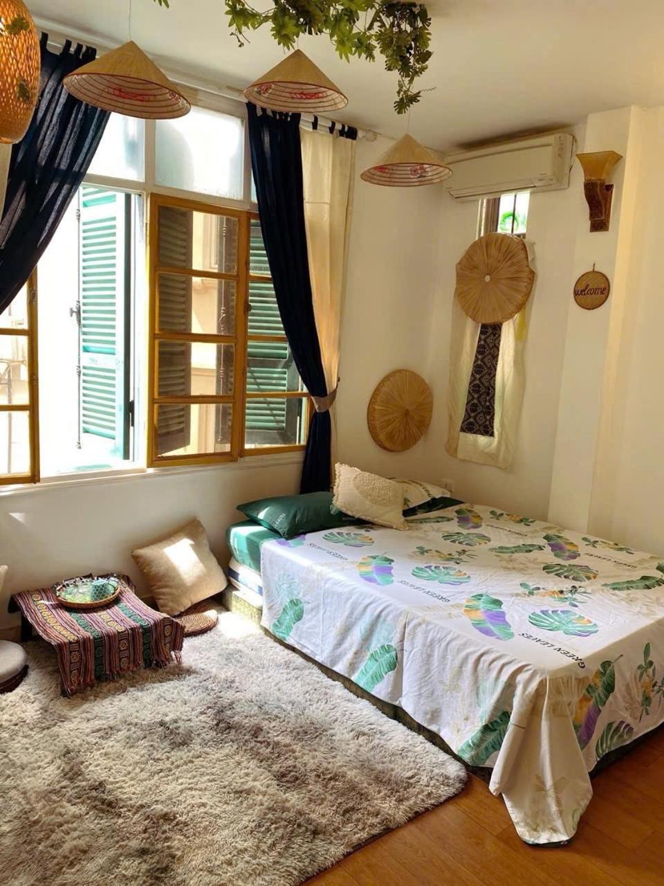 Luna Old Quarter Homestay Room #4 هانوي المظهر الخارجي الصورة
